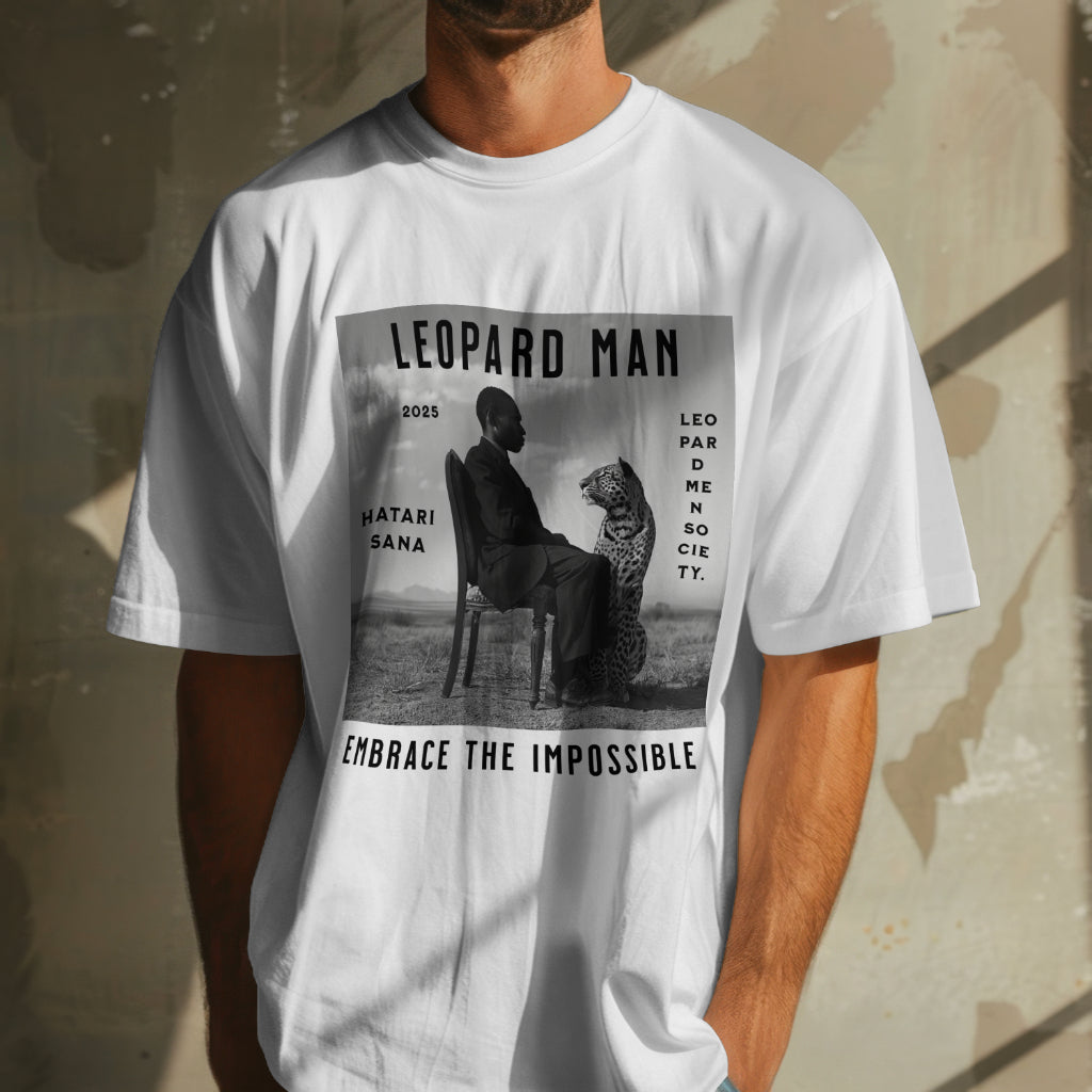 Embrace Leopard Man Society T-Shirt