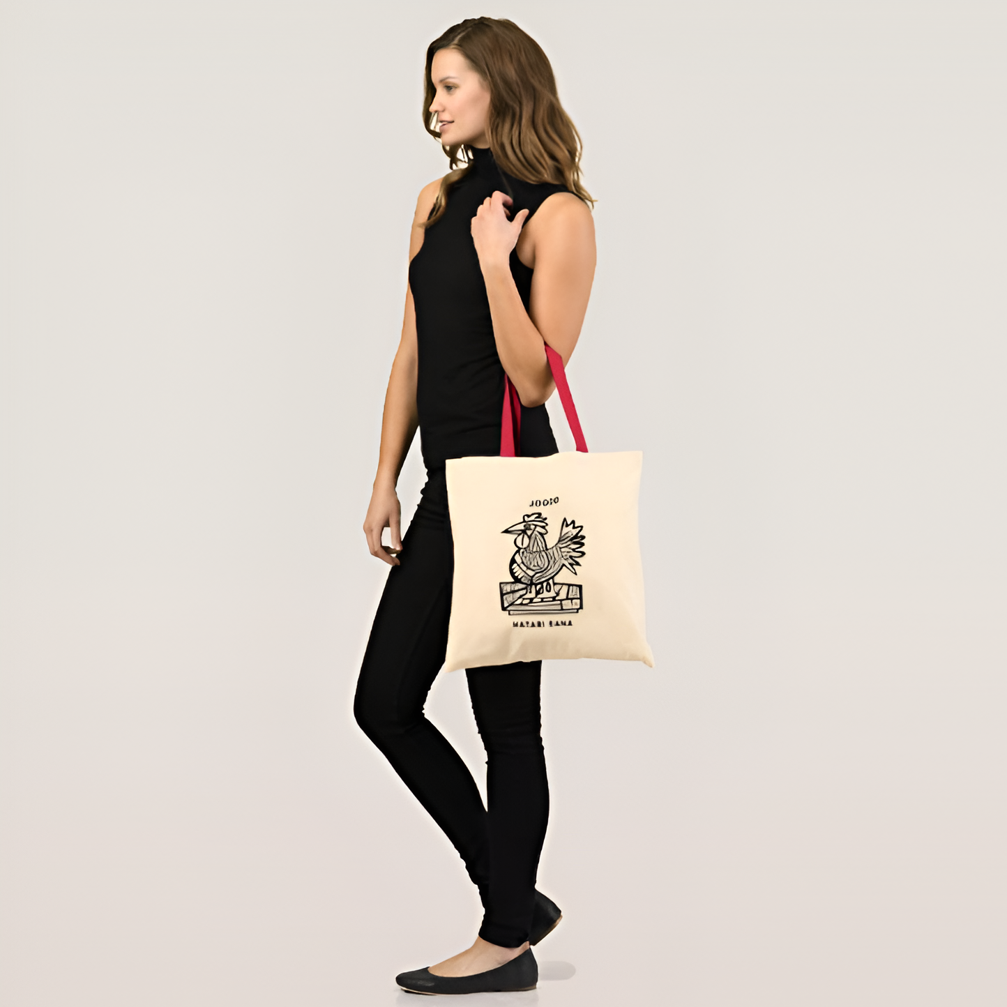 HATARI SANA Jogoo Tote Bag