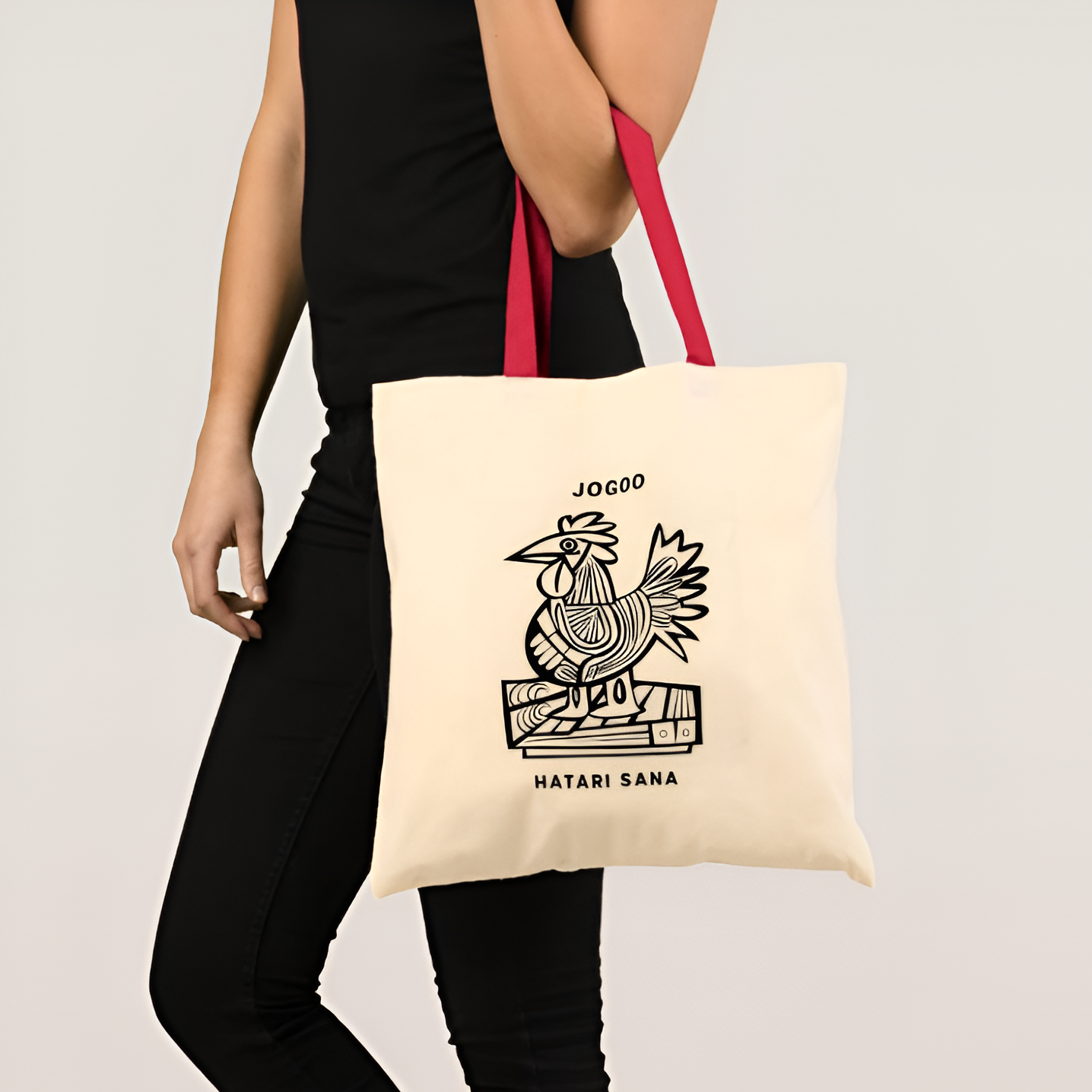 HATARI SANA Jogoo Tote Bag