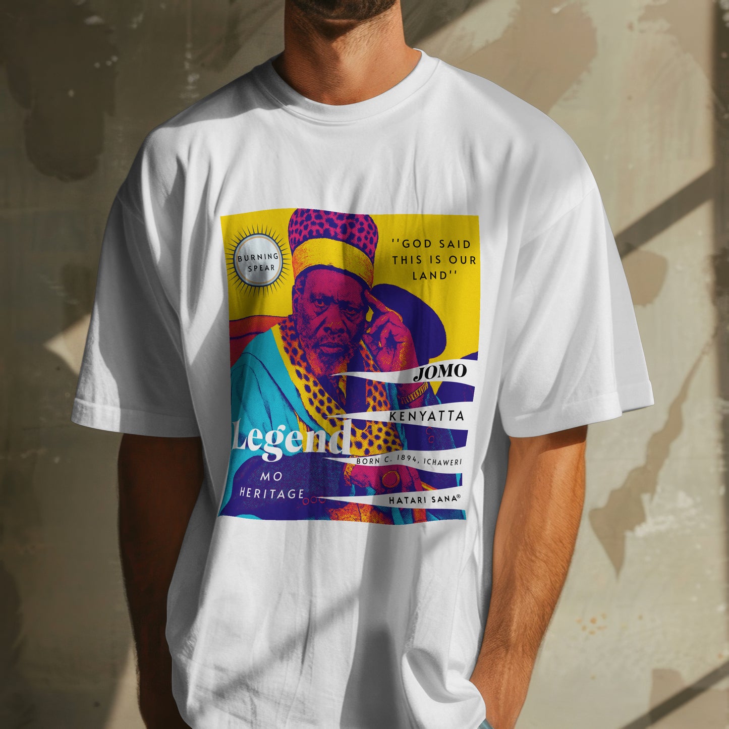 Jomo Kenyatta Legend T shirt