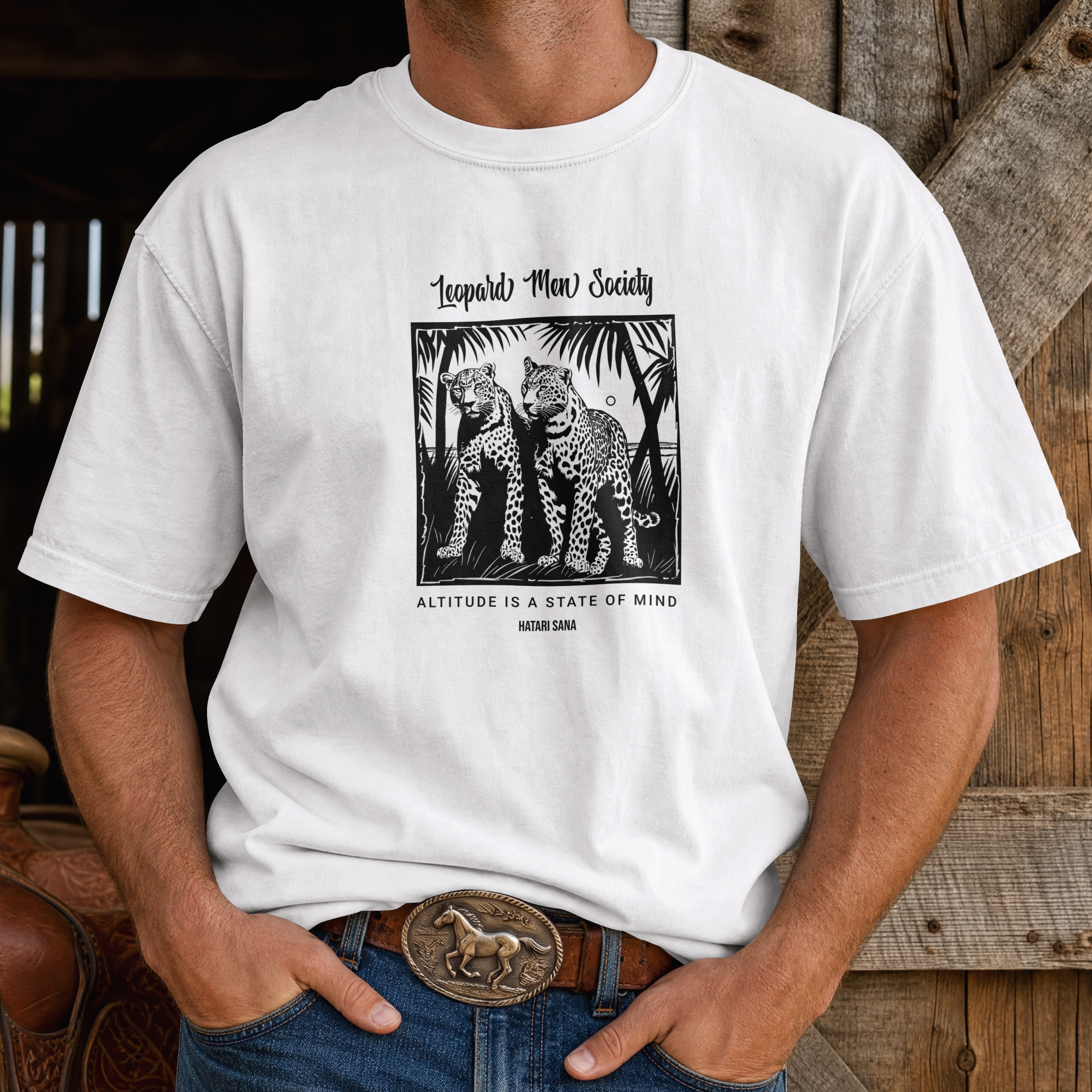 Hatari Sana Leopard Men Society | Heritage, History & Safari Style