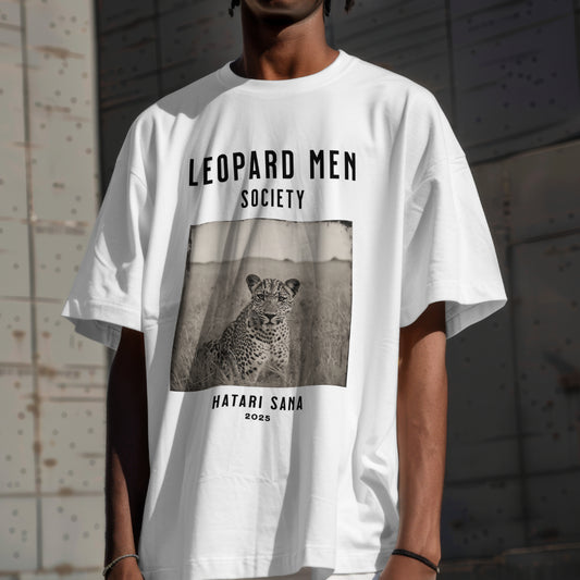 Hatari Leopard Men Society T-Shirt