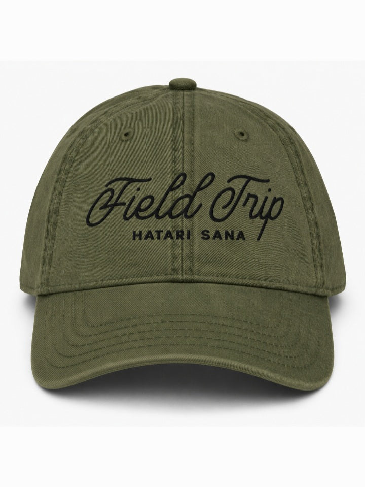 Field Trip Vintage Cotton Safari Cap