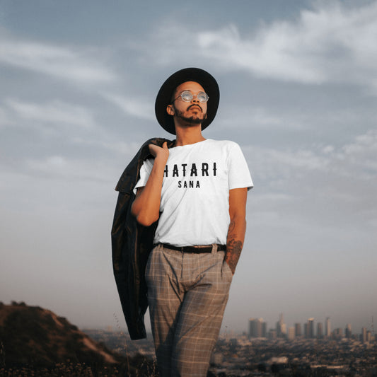Hatari Sana Typography T-Shirt