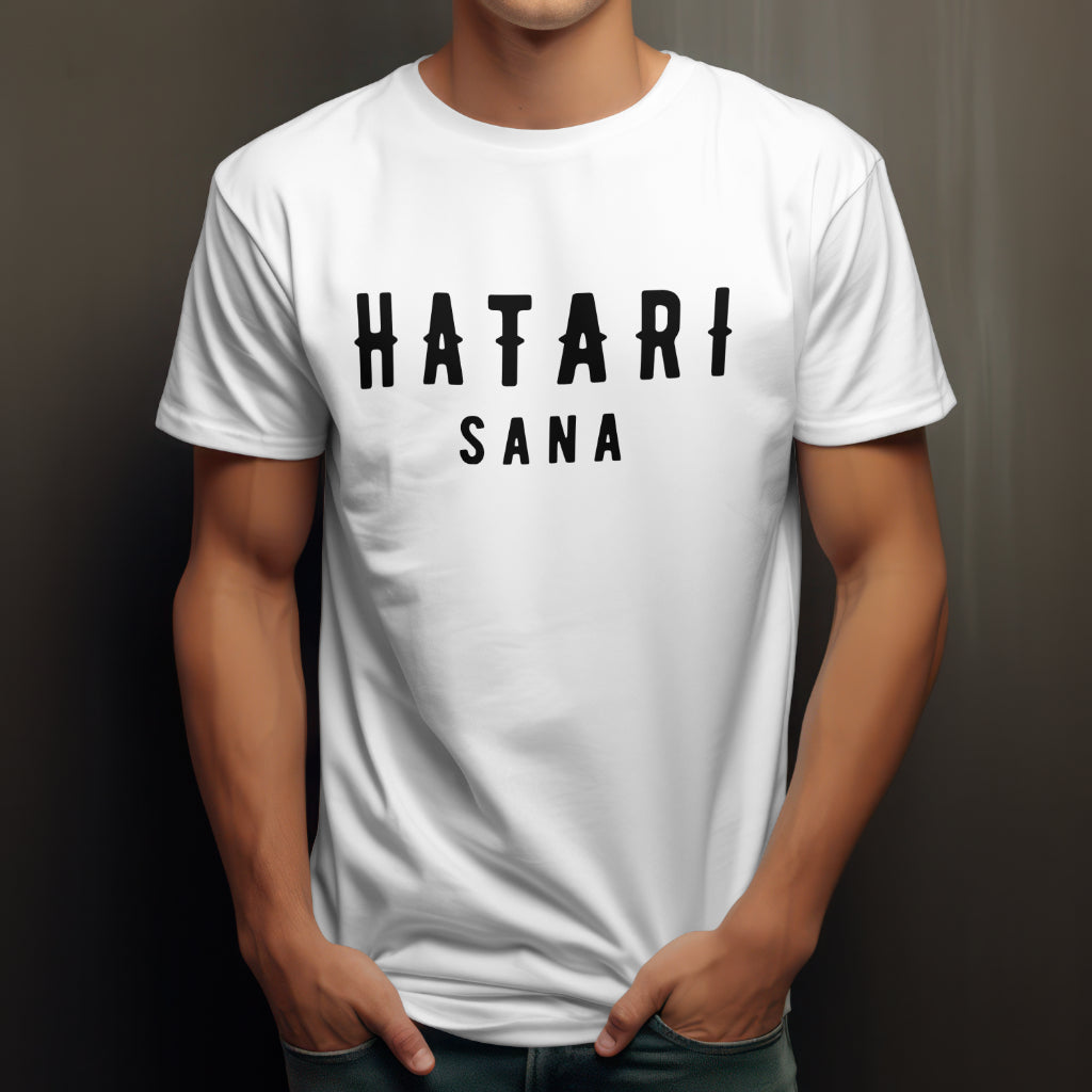 Hatari Sana Typography T-Shirt
